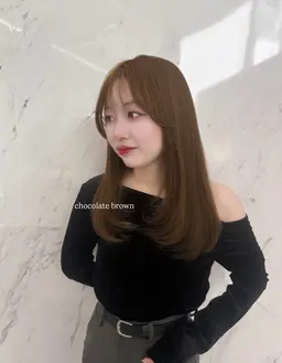 レイヤーカット＋艶カラー👱🏻‍♀️🤎