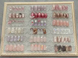 【初回お試し価格🉐】オフ込み💅定額アートコース🎀
