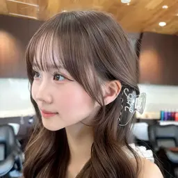 【ご新規様限定】顔周りカット💍/結んだ時もかわいく♡前髪+顔周り/天使バングぱっつん韓国アイドル流し2wayなど