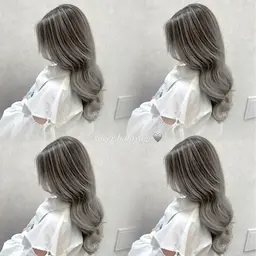 (12月限定🩶)デザインカラー（ブリーチ1回） +クイックトリートメント／バレイヤージュ