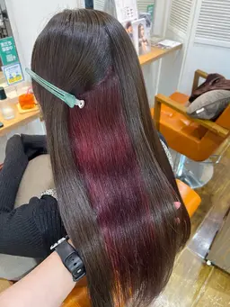 🦄Niftyカット＋インナーカラー