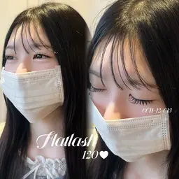 【限定クーポン♡】フラットラッシュ 100本 🎀
