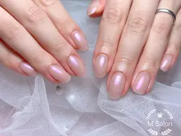 オフあり🎀オーロラ、ミラーネイル