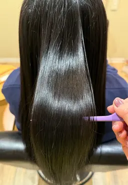 白髪染めリタッチ（おしゃれ染mixもOKです🙆‍♀️）+艶髪💖髪質改善酸熱トリートメント+クイックスパ🫧✨