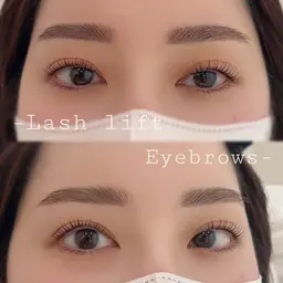 【 ミニモ限定 】☁️美眉スタイリングwax脱毛 × 似合わせラッシュリフトパーマ🪐