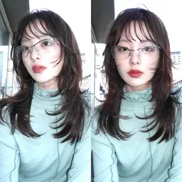 【当日限定🉐】カット✨➕カラー➕Aujua④ステップトリートメント🧴🫧#ハッシュカット#レイヤーカット