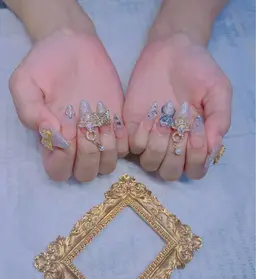 自爪ジェルネイル💓💅🏻やり放題10本　3D対応　持ち込みOK💅🏻