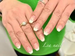 【オフ有り】🩷ハンドネイル🩷 王道フレンチネイル⭐️⭐️※ベースカラーなし