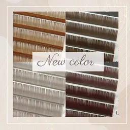 外国人風ブラウンカラー120本🤎カーキ、オレンジ、ライトブラウンmix可能✨