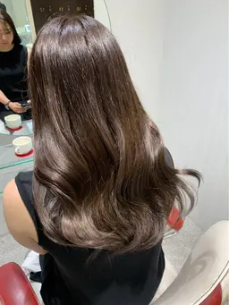 カット＋コテ巻き風🕊‪🌱‬デジタルパーマ