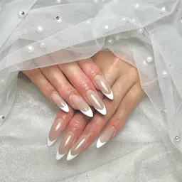 フレンチ/カラーグラデーション(ベースカラーあり)