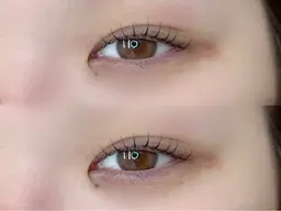 フラットラッシュまつ毛パーマ🪿💞