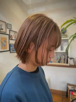 【レディース・ボブ、ショート限定】カット＋カラー＋トリートメント🌱