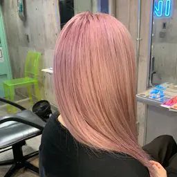 【ブリーチ毛にかけられる縮毛矯正×最高級処理コース】カット＋美髪縮毛矯正＋INK.オリジナル髪質改善処理