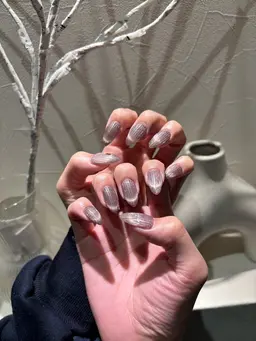 ⚡️ゲリラクーポン⚡️3/15限定🤍オフ込み10本アート❄️💗