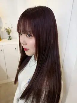 【当日限定クーポン🩵】ケアカラー+3step高保湿トリートメント🧴🫧