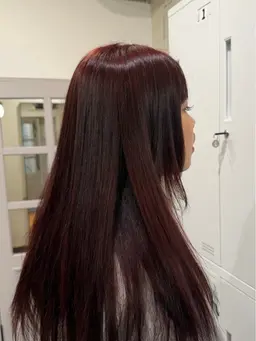 根元ブリーチ+ オンカラー