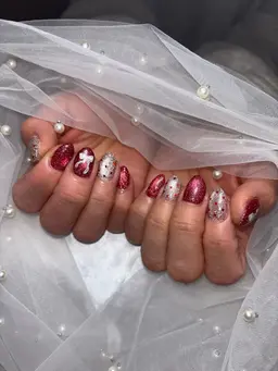 🎀3月限定クーポン🎀シンプル4本アート💅💎