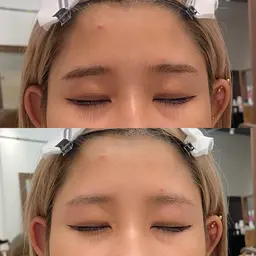 【垢抜け眉🫧眉カット、脱毛でやわらかく優しい印象に🎀】眉毛カット+ワックス脱毛+眉毛メイク