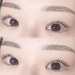 🉐🉐セットクーポン🉐🉐まつげパーマ➕アイブロウワックス👀◝✩間引き、仕上げメイク込✨