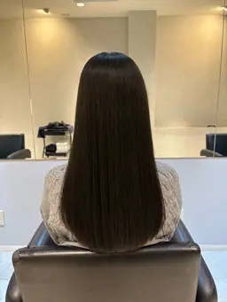 【髪が硬くならない縮毛矯正😳✨】カット＋クオライン縮毛矯正＋linkトリートメント