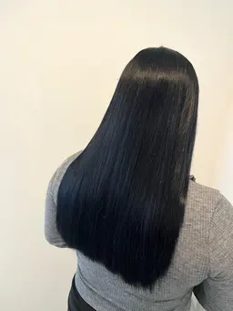 ブリーチなしワンカラー➕髪質改善トリートメント（BYKARTE）🫧ྀི✨️