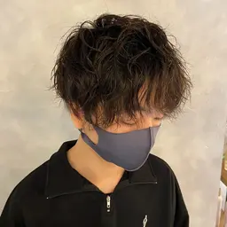 ✂︎メンズカット+スパイラルパーマ✂︎