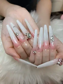 💅ロング長さ出し持ち込みデザインorアートやり放題付け放題