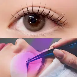 💡LEDマツエク💡フラットラッシュ100本