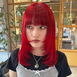 【minimo限定】🎀前髪カット➕艶カラー🎀