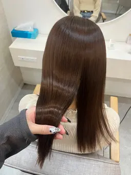 【🫧期間限定🫧】✨さらつや縮毛矯正＋カット✨詳細必ずご確認ください‼️