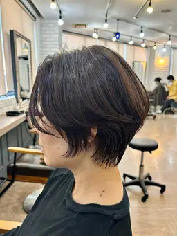 【‼️オススメ‼️】ショートボブカット+頭皮ケアsh +炭酸泉