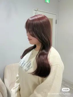 🐈‍⬛顔まわりカット＋透明感カラー 🐈‍⬛¥4,400