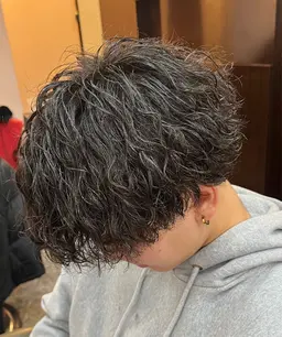 【⚠️おすすめ1日限定1名様🌈】カット＋お好きなパーマ＋トリートメント【#池袋#メンズカット#パーマ】