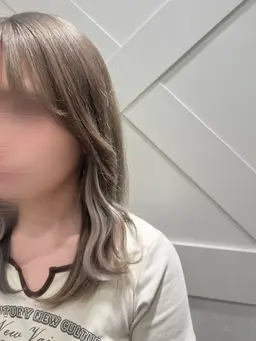 バレないインナーカラー（ブリーチ込み）💗🎀※ロング料金有