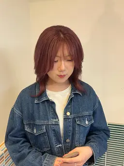 🫧minimo限定🫧ダブルカラー+トリートメント/透明感カラー/ブリーチ無しカラー/グレージュ/梅田/19時から