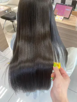 カット+髪質改善美髪矯正+トリートメント