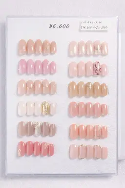 ハンドジェルネイル[シンプルコース]画像のデザインからお選びいただきます⚠️OFFなし