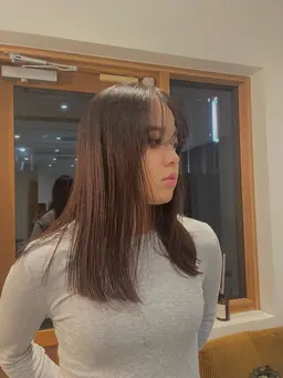 【人気no.1💫💡】カット＋ケアダメージカラー＋艶トリートメント🫧🌼