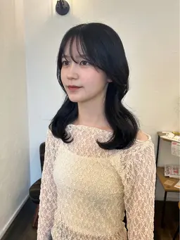 🫧透明感ワンカラー🫧(medium)カットなし