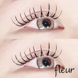 🍃【LEDマツエクモデル様】🍃フラットロック80束(コーティング込み)他店オフ¥1000