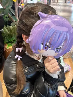 【❣️朝限定❣️】オタクちゃん応援ヘアセット🧸︎💕︎︎