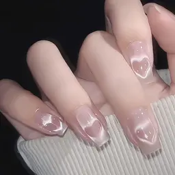 【オフ込み】自爪♡マグネットハート4560