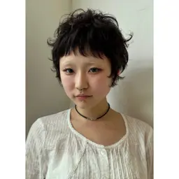 【U25】日曜 19:00~限定 ‎✿ ダメージレスパーマ・TOKIOトリートメント付き‎(レディースショートの方のみ)