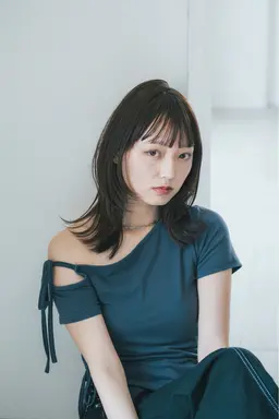 ✨小顔見え✨くびれレイヤーカット+トレンドカラー