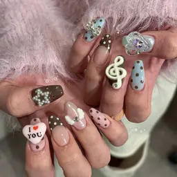 🥝期間限定🥝パーツ付け放題フリーアート(オフ代込)