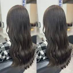 平日10時~18時限定‼️🌈ケアカラー🌈＋カット＋ミルボン3stepトリートメント🫧＋ヘッドスパ🛁