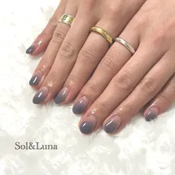 《オフあり》伸びた根本も目立ちにくい♪カラーグラデーション　¥4300