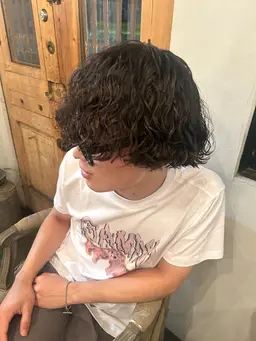 【メンズ】カット＋スパイラルパーマ