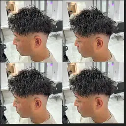 🔥フェードカット×🎈ツイストスパイラル🎈➕トリートメント メンズ特化スタイル